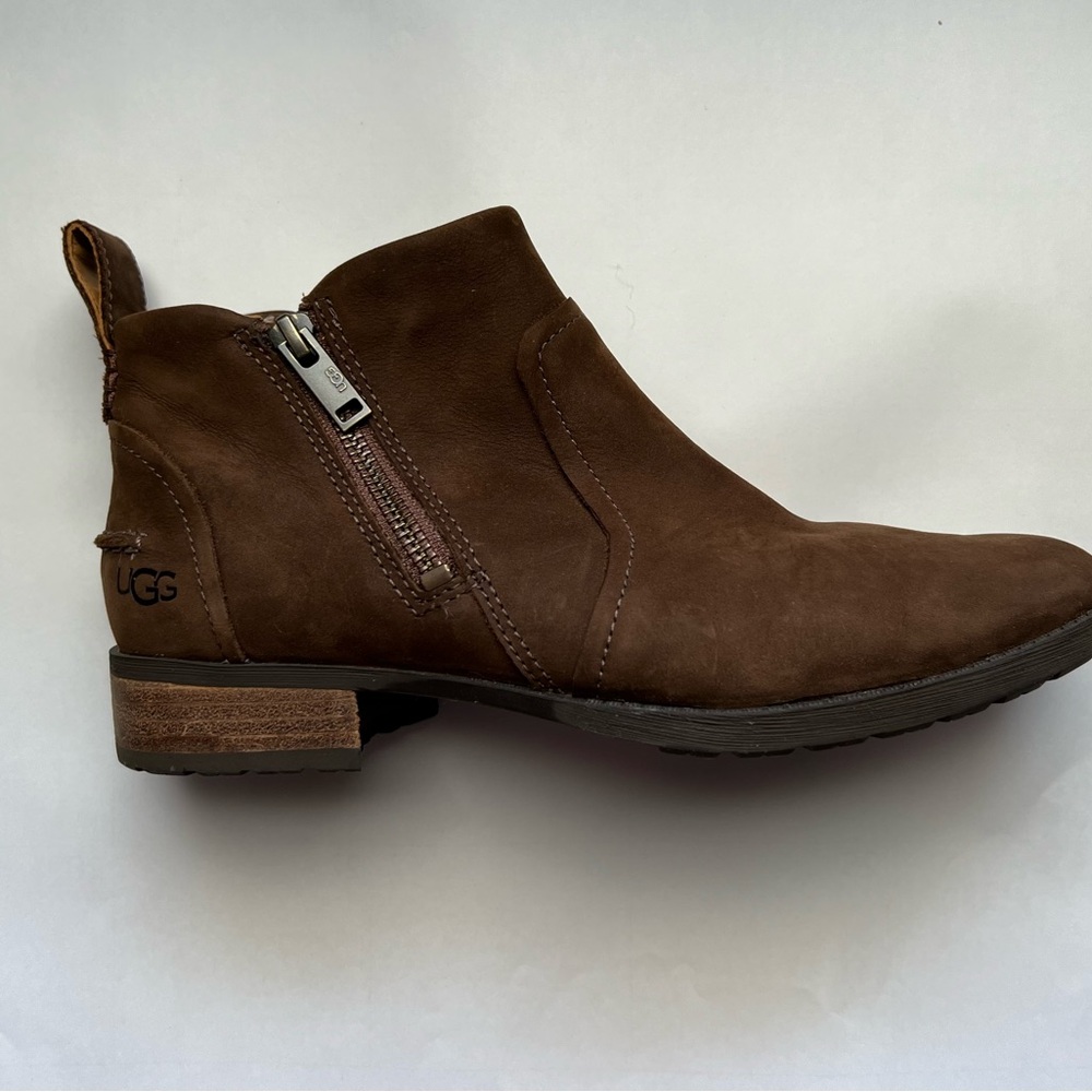 UGG Ankle Boots- Aureo II Suede Brown